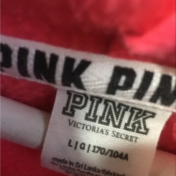 PINK Victoria's Secret Bright Pink Hoodie - Picture 2 of 4